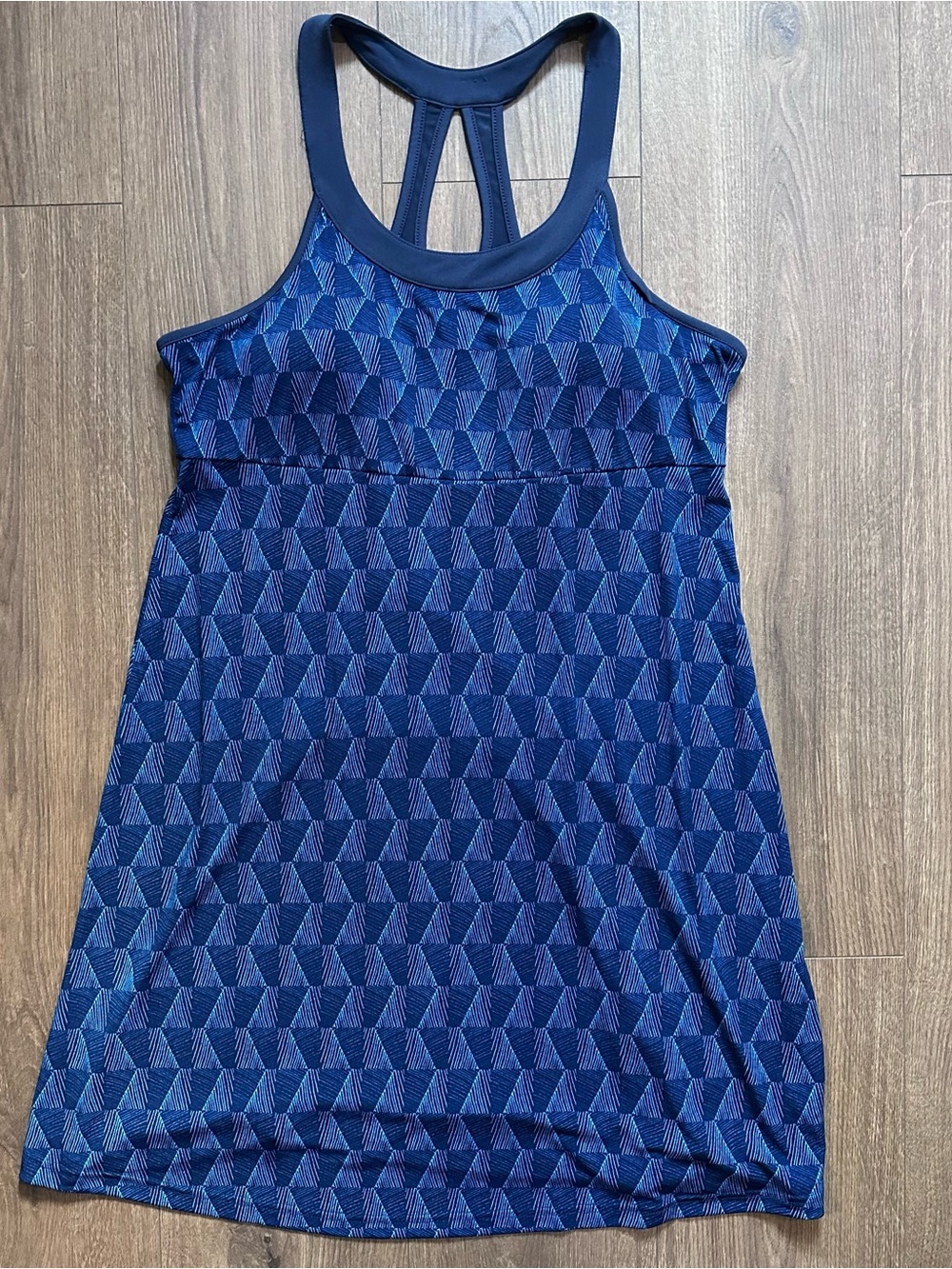 tek gear navy blue Athletic DryTek Racerback Tank